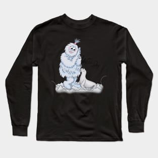 Cute Cryptid - Yeti Long Sleeve T-Shirt